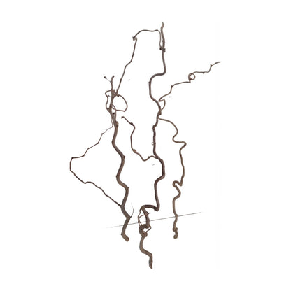 Branche bouclée 70-80 cm, lot de 3 pièces