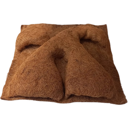 Panneau de fond en fibre de coco avec support pour plantes